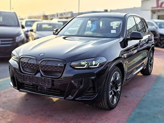 New BMW iX3 I (G08) Facelift, 2025 in Dubai by Soltan Auto, Black color. Chinese Specs | AUTO.AE