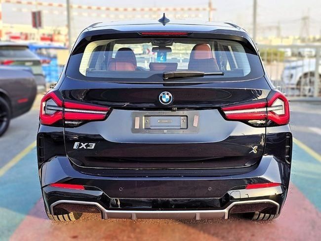 New BMW iX3 I (G08) Facelift, 2025 in Dubai by Soltan Auto, Black color. Chinese Specs | AUTO.AE