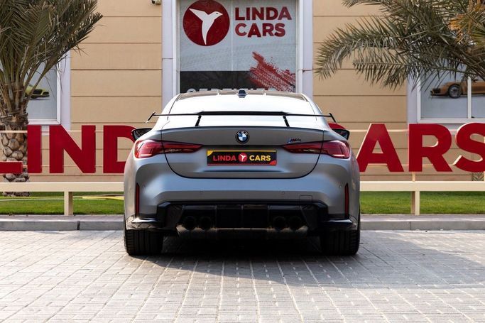 Подержанный BMW M4 Competition Package G82/G83 Рестайлинг, 3.0 л, 2025 в Дубае от Linda Cars Серый цвет. GCC | AUTO.AE