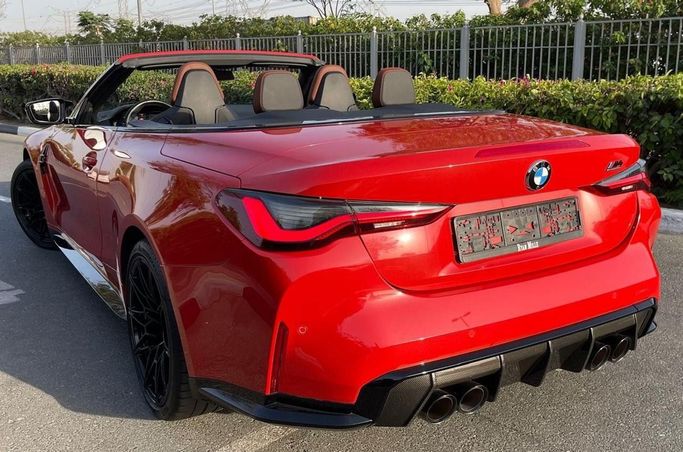 Подержанный BMW M4 Competition Package G82/G83, 3.0 л, 2021 в Дубае от Auto Gallery DXB Красный цвет. Европейская | AUTO.AE