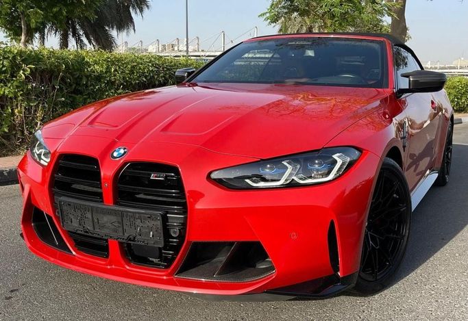 Подержанный BMW M4 Competition Package G82/G83, 3.0 л, 2021 в Дубае от Auto Gallery DXB Красный цвет. Европейская | AUTO.AE