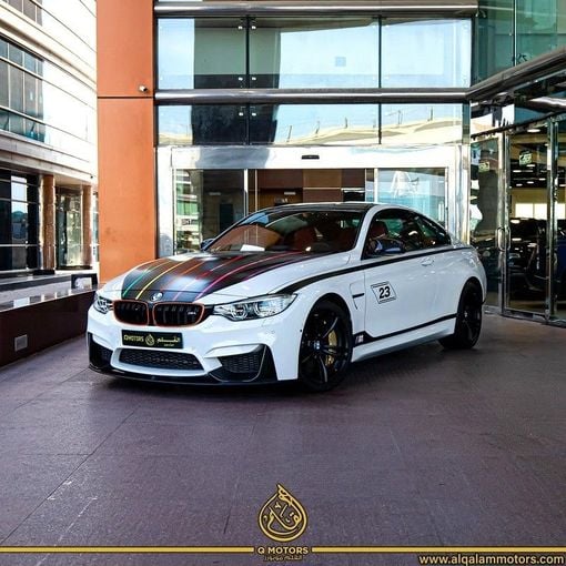 Used BMW M4 GTS F82/F83, 3.0 l, 2015 in Dubai by Q Motors, White color. GCC Specs | AUTO.AE