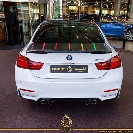 Used BMW M4 GTS F82/F83, 3.0 l, 2015 in Dubai by Q Motors, White color. GCC Specs | AUTO.AE