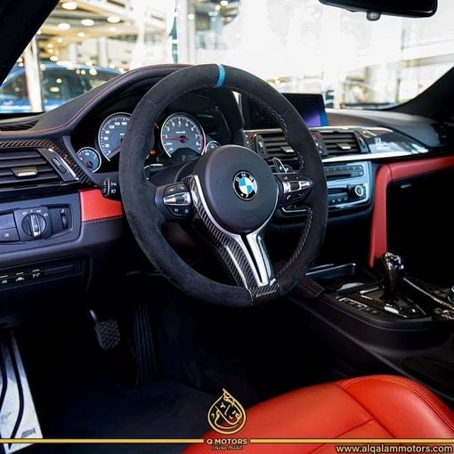 Used BMW M4 GTS F82/F83, 3.0 l, 2015 in Dubai by Q Motors, White color. GCC Specs | AUTO.AE