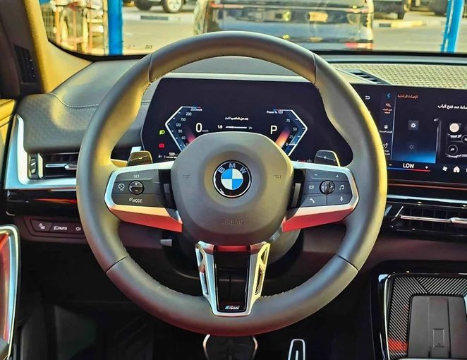 New BMW X2 sDrive18i II (U10), 1.5 l, 2025 in Dubai by SK Motors, White color. GCC Specs | AUTO.AE