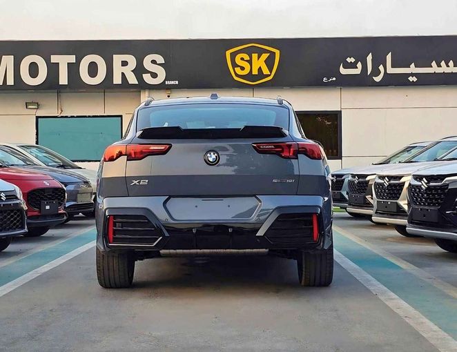 New BMW X2 sDrive18i II (U10), 1.5 l, 2025 in Dubai by SK Motors, Grey color. GCC Specs | AUTO.AE