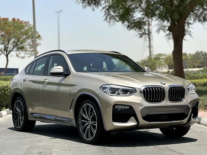 Used BMW X4 30i II (G02), 2.0 l, 2019 in Dubai by Alta Class Motors, Golden color. GCC Specs | AUTO.AE
