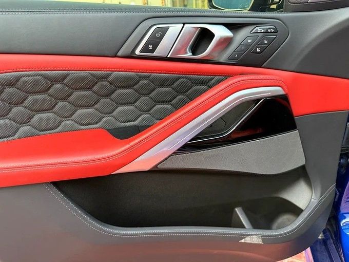 Used BMW X6 M Competition III (F96), 4.4 l, 2022 in Dubai by Shamil Motors, Blue color. American Specs | AUTO.AE