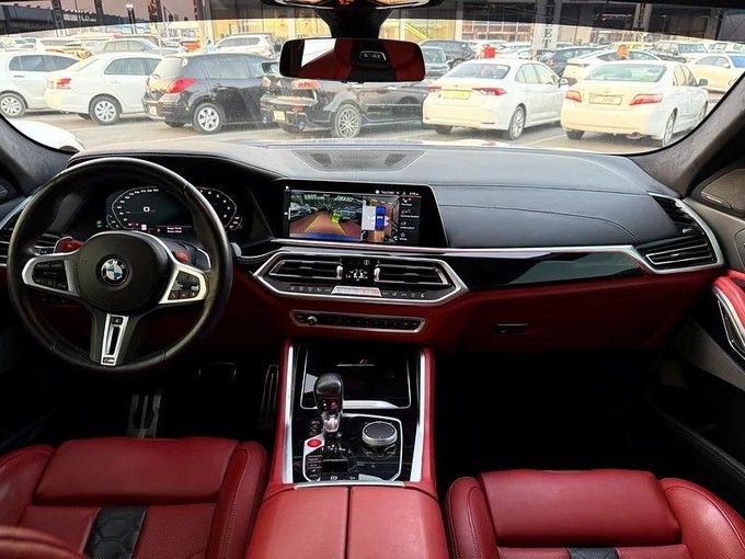Used BMW X6 M Competition III (F96), 4.4 l, 2022 in Dubai by Shamil Motors, Blue color. American Specs | AUTO.AE