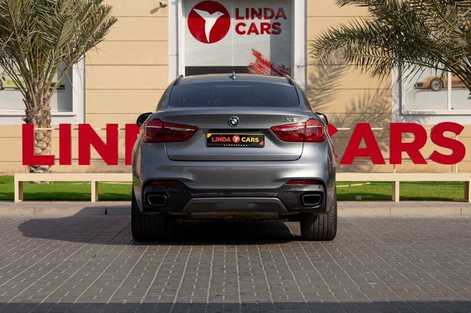 Подержанный BMW X6 50i II (F16), 4.4 л, 2017 в Дубае от Linda Cars Серый цвет. GCC | AUTO.AE