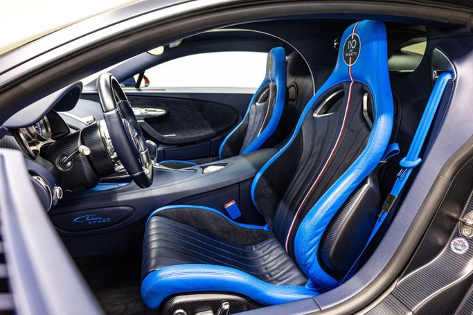 Подержанный Bugatti Chiron, 8.0 л, 2020 в Дубае от PUPIL OF FATE MOTORS Черный цвет. GCC | AUTO.AE