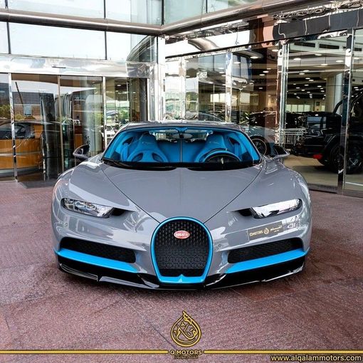 Used Bugatti Chiron, 8.0 l, 2019 in Dubai by Q Motors, Silver color.  | AUTO.AE