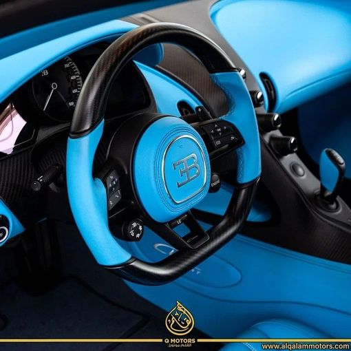 Used Bugatti Chiron, 8.0 l, 2019 in Dubai by Q Motors, Silver color.  | AUTO.AE