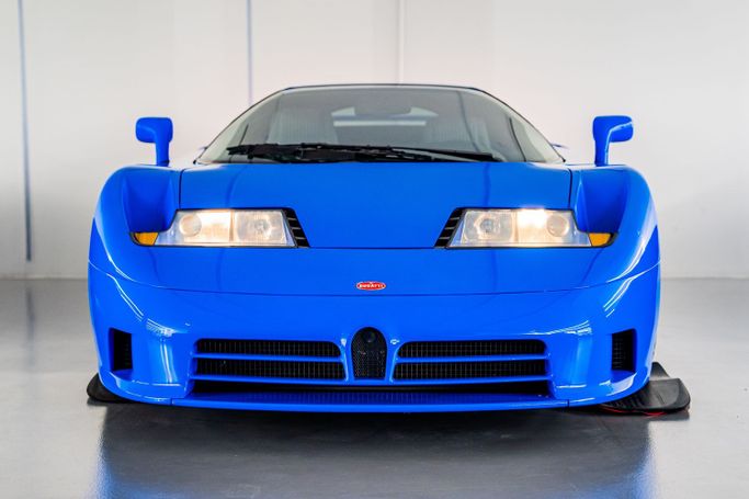 New Bugatti EB 110, 3.5 l, 1994 in Dubai, Blue color. GCC Specs | AUTO.AE