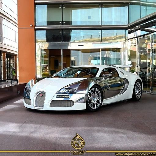 Used Bugatti EB Veyron 16.4, 8.0 l, 2010 in Dubai by Q Motors, White color. GCC Specs | AUTO.AE