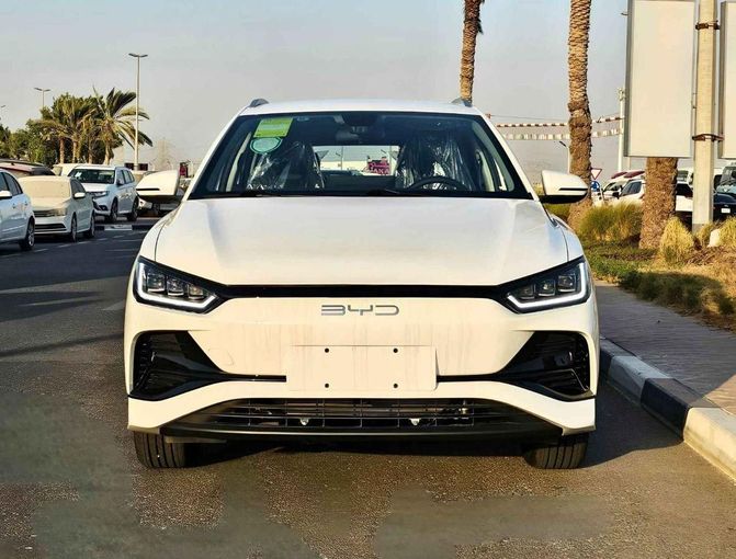 New BYD e2 I Facelift, 2024 in Dubai by SK Motors, White color. Chinese Specs | AUTO.AE