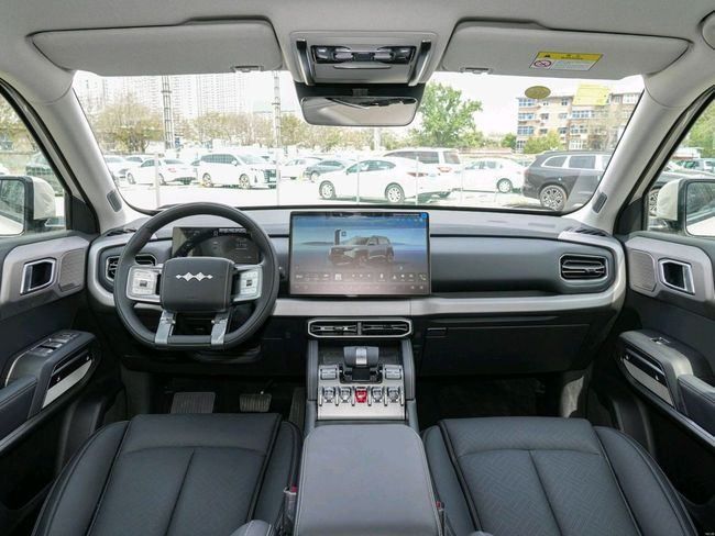 New BYD FangChengBao Titanium 3, 2025 in Dubai by Gulf Motors, Green color. Chinese Specs | AUTO.AE