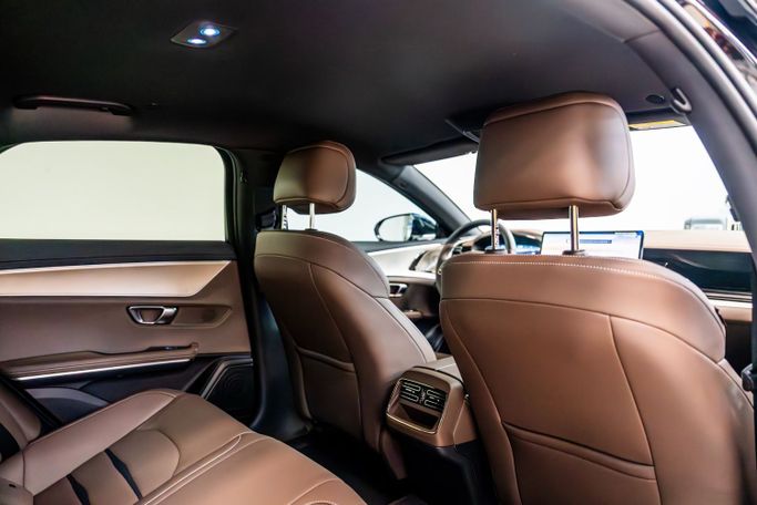 BYD Han I Facelift 2, 2025  sedan dm for rent in Dubai by POF RENTAL, black color | AUTO.AE