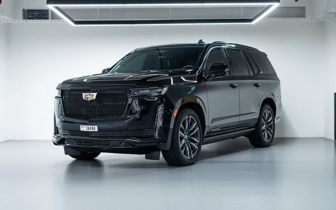 Cadillac Escalade V, 2023 внедорожник 5 дв. esv бизнес класса в Дубае от POF RENTAL черный цвет | AUTO.AE