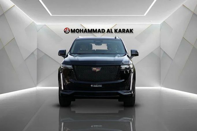 Used Cadillac Escalade V, 6.2 l, 2023 in Dubai by Mohammad Alkarak Motors, Black color. GCC Specs | AUTO.AE