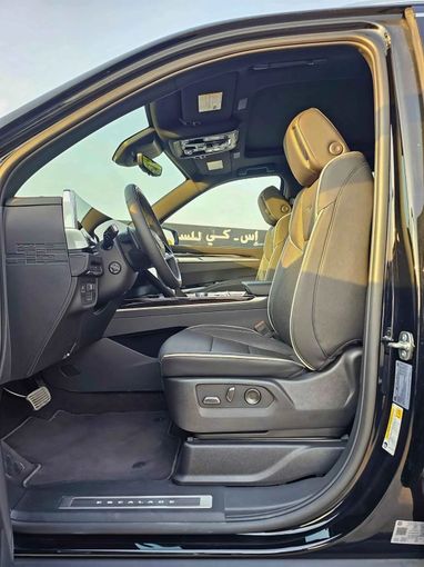 New Cadillac Escalade V Facelift, 6.2 l, 2025 in Dubai by SK Motors, Black color. GCC Specs | AUTO.AE