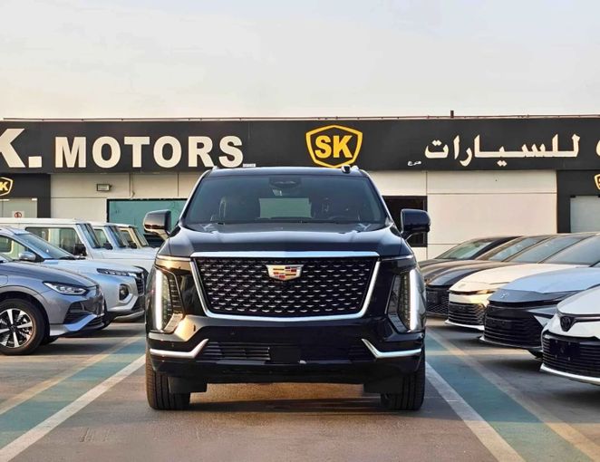 Новый Cadillac Escalade V Рестайлинг, 6.2 л, 2025 в Дубае от SK Motors Черный цвет. Other | AUTO.AE