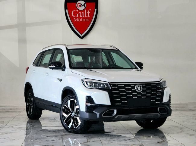 New Changan CS75 I Facelift 2, 1.5 l, 2025 in Dubai by Gulf Motors, White color. Chinese Specs | AUTO.AE