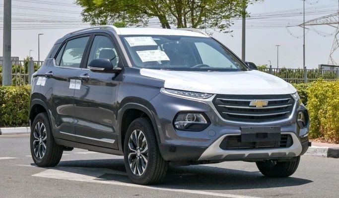 New Chevrolet Groove, 1.5 l, 2024 in Dubai by Laith Alobaidi Motors, Grey color. GCC Specs | AUTO.AE