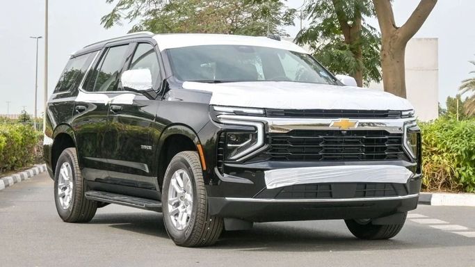 New Chevrolet Tahoe V Facelift, 5.3 l, 2025 in Dubai by Laith Alobaidi Motors, Black color. GCC Specs | AUTO.AE