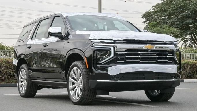 New Chevrolet Tahoe V Facelift, 6.2 l, 2025 in Dubai by Laith Alobaidi Motors, Black color. GCC Specs | AUTO.AE