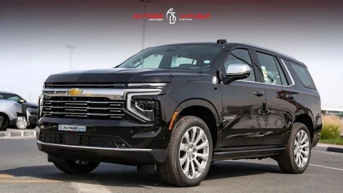 New Chevrolet Tahoe V Facelift, 5.3 l, 2025 in Dubai by Altass Motors, Black color. GCC Specs | AUTO.AE