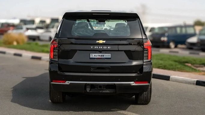 New Chevrolet Tahoe V Facelift, 5.3 l, 2025 in Dubai by Altass Motors, Black color. GCC Specs | AUTO.AE