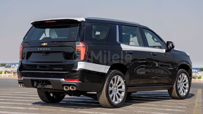 New Chevrolet Tahoe V Facelift, 5.3 l, 2025 in Dubai by Milele, Black color. Other | AUTO.AE