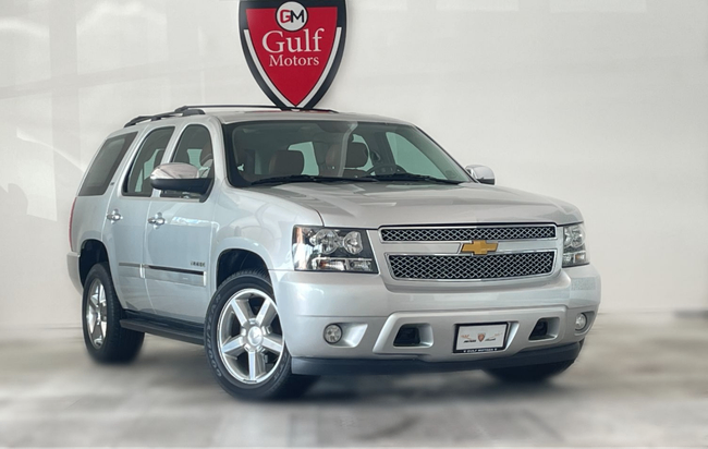 Used Chevrolet Tahoe IV, 5.3 l, 2014 in Dubai by Gulf Motors, Silver color. GCC Specs | AUTO.AE