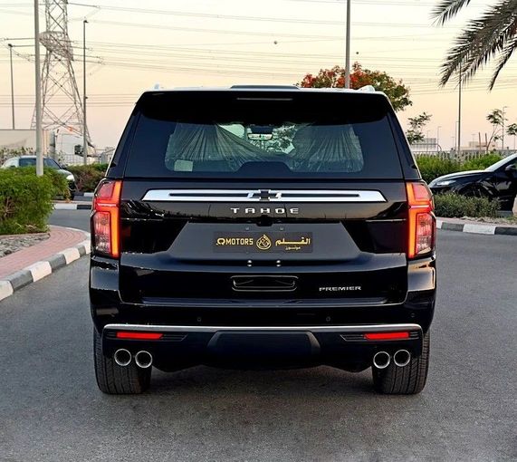 New Chevrolet Tahoe V Facelift, 6.2 l, 2024 in Dubai by Q Motors, Black color. GCC Specs | AUTO.AE