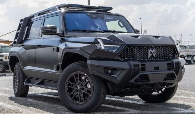 New DongFeng Mengshi M-Hero 917, 2025 in Dubai by Laith Alobaidi Motors, Black color. GCC Specs | AUTO.AE
