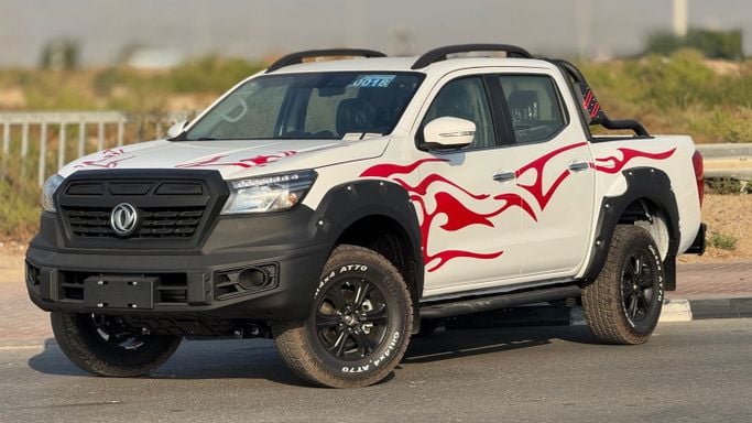New DongFeng Rich 6 I, 2.5 l, 2025 in Dubai by MENAMOTORS, White color. Chinese Specs | AUTO.AE