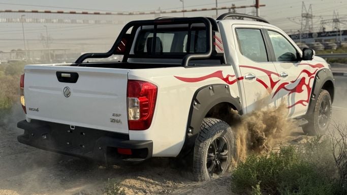 New DongFeng Rich 6 I, 2.5 l, 2025 in Dubai by MENAMOTORS, White color. Chinese Specs | AUTO.AE