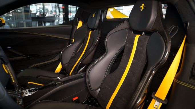 Ferrari 296 GTB, 2023 купе спорт класса в Дубае от DEIZ желтый цвет | AUTO.AE
