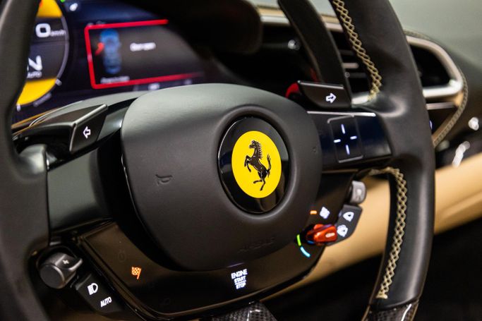 Подержанный Ferrari 296 GTS, 3.0 л, 2023 в Дубае от PUPIL OF FATE MOTORS Голубой цвет. GCC | AUTO.AE