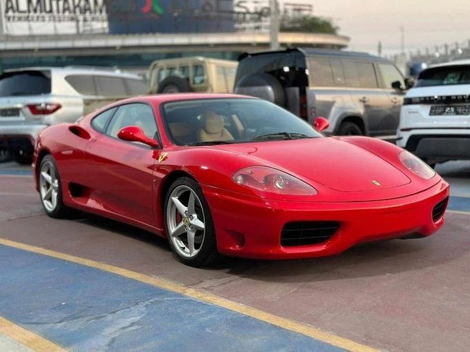 Подержанный Ferrari 360, 3.6 л, 2003 в Дубае от Royal Motors Красный цвет. Европейская | AUTO.AE