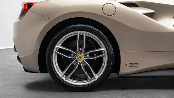 Used Ferrari 488 GTB, 3.9 l, 2018 in Dubai by Al Ain Class Motors, Pink color. GCC Specs | AUTO.AE