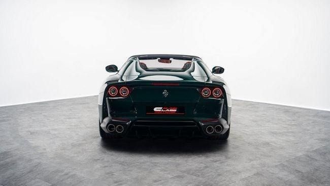 Used Ferrari 812 GTS, 6.5 l, 2021 in Dubai by Al Ain Class Motors, Green color. GCC Specs | AUTO.AE