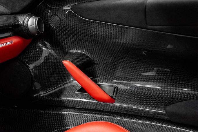 Used Ferrari LaFerrari, 6.3 l, 2014 in Dubai by PUPIL OF FATE MOTORS, Red color. GCC Specs | AUTO.AE