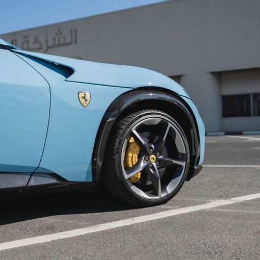 Ferrari Purosangue, 2024 внедорожник 5 дв. спорт класса в Дубае от DEIZ голубой цвет | AUTO.AE