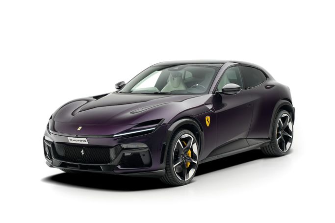 Новый Ferrari Purosangue, 6.5 л, 2025 в Дубае от X MOTORS Фиолетовый цвет. Европейская | AUTO.AE