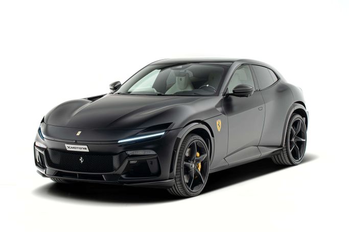 Подержанный Ferrari Purosangue, 6.5 л, 2025 в Дубае от X MOTORS Черный цвет. Европейская | AUTO.AE