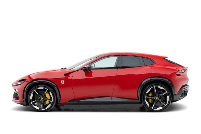 Подержанный Ferrari Purosangue, 6.5 л, 2024 в Дубае от X MOTORS Красный цвет. Европейская | AUTO.AE