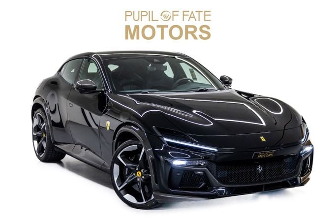الأحدث Ferrari Purosangue, 6.5 لتر, 2025 في في دبي من PUPIL OF FATE MOTORS، اللون أسود. مواصفات الخليج | AUTO.AE