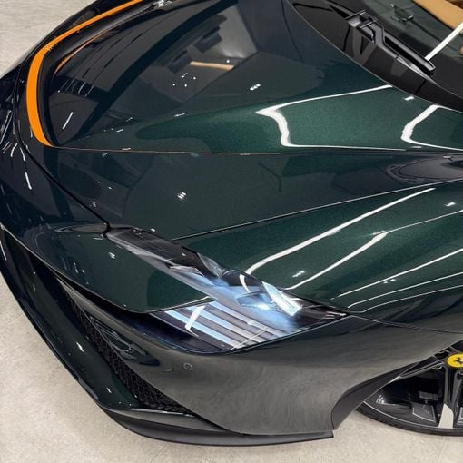 Used Ferrari SF90 Stradale Spider I, 4.0 l, 2022 in Dubai by AAA Motors, Green color. Other | AUTO.AE